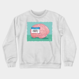 Abby Normal (rectangle) Crewneck Sweatshirt